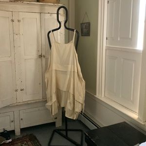 Krista Larson silk taffeta Umbrella slip dress